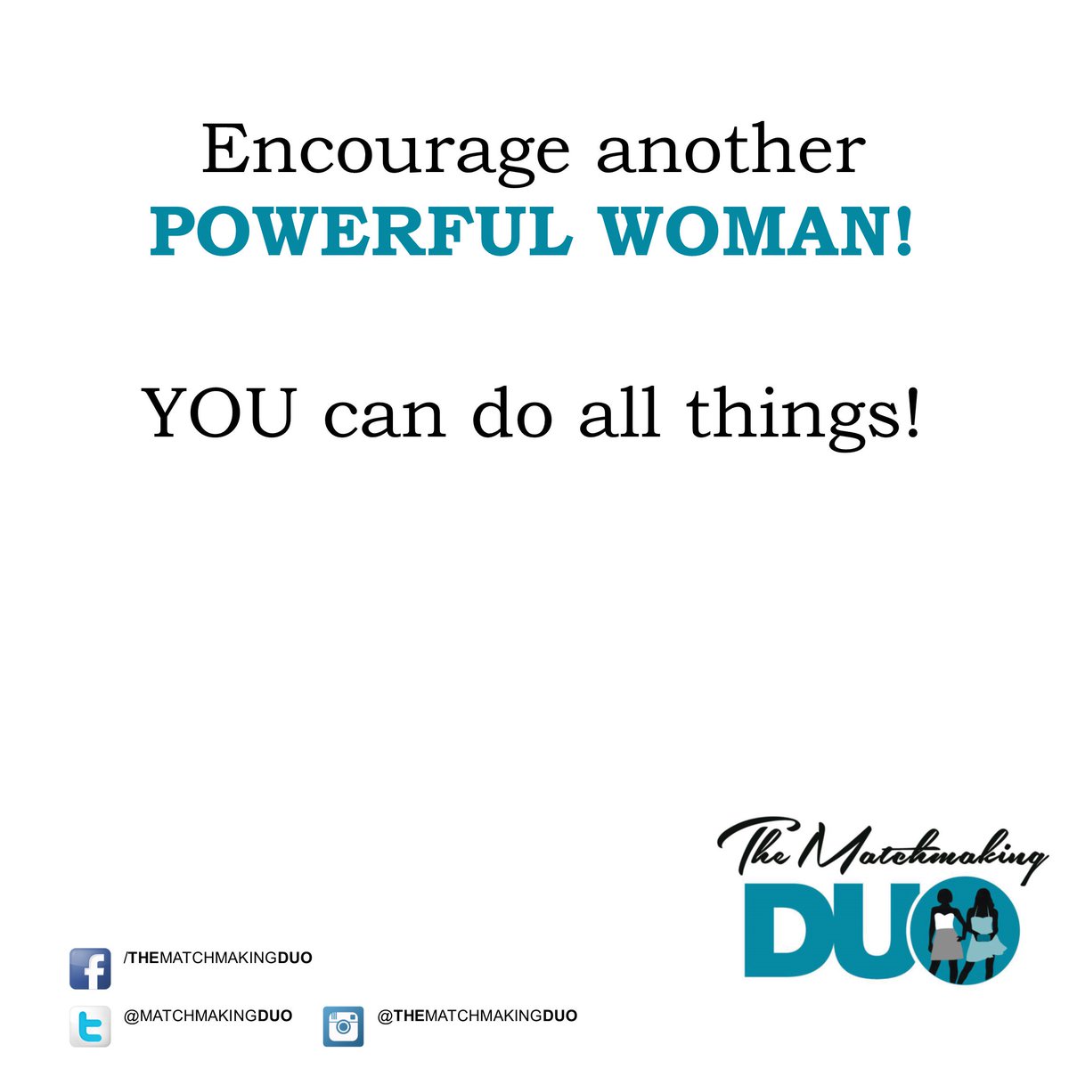 MatchmakingDUO's tweet image. Women wear so many different hats! If you know another powerful woman tag her!  #thematchmakingduo #lovHer #encouragement
