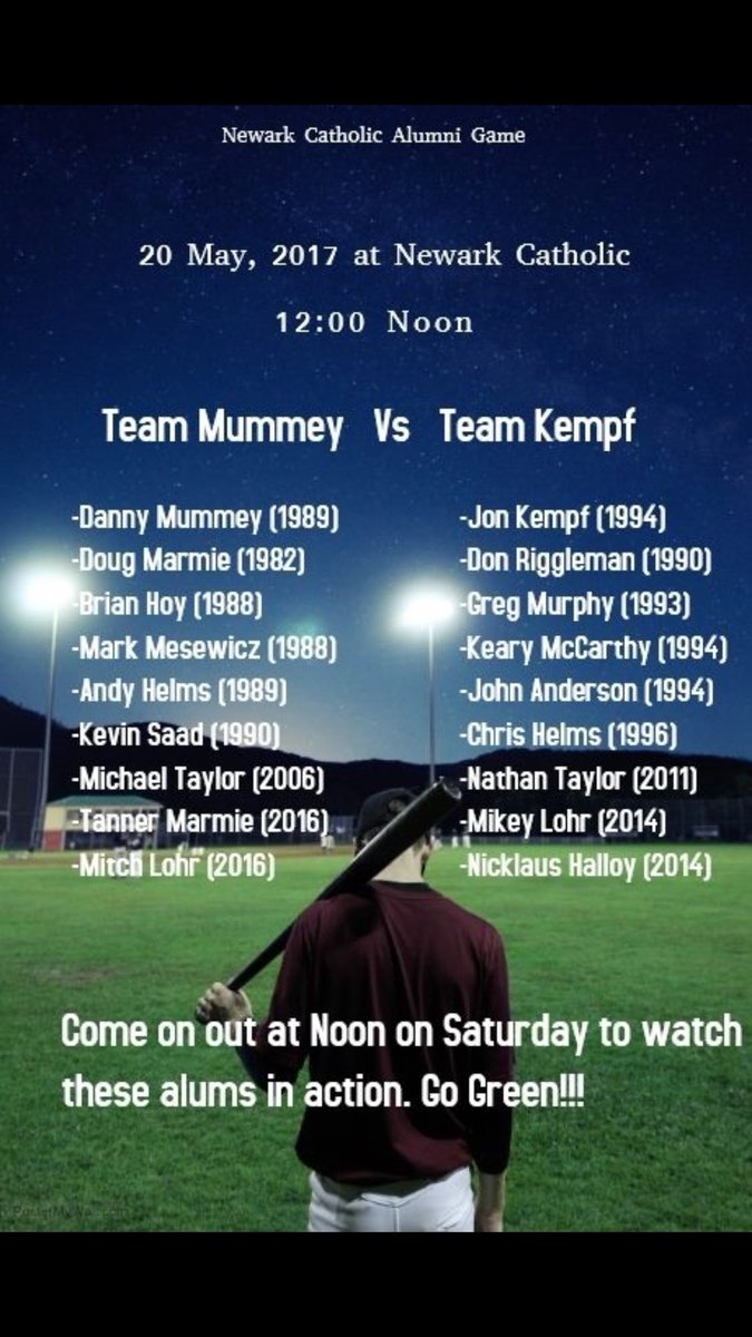 ChrisHelms9's tweet photo. This is happening tomorrow.#alwaysagreenwave #dustofftheolenumber9 @MitchellCox12 #teamkempf #willbesoreforweeks @NewarkCatholic @newarkurt https://t.co/RHgXs7srm0