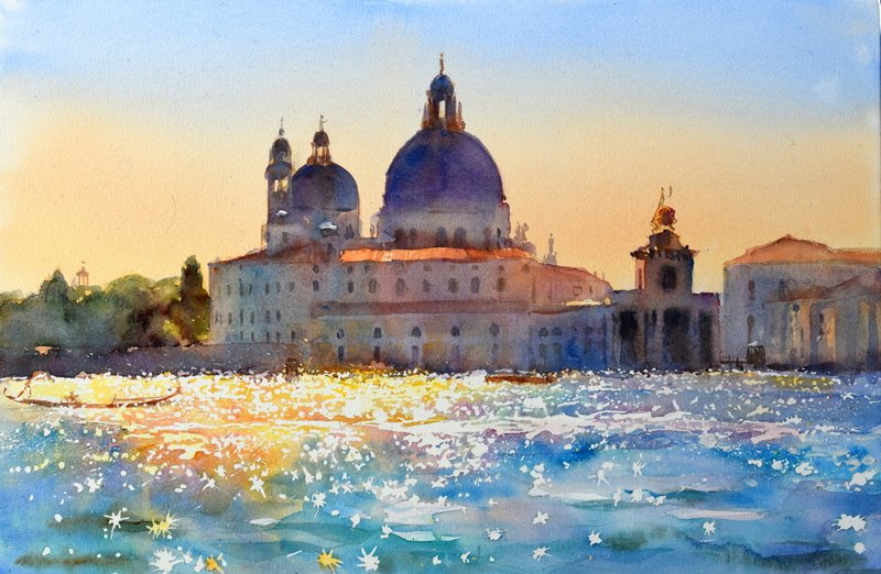 CecilRice's tweet photo. l @7DialsArt   
 This Venetian painting is one of thirty on show.  We are open again this Saturday and Sunday, venue 6, Seven Dials https://t.co/Ot1hDnKtip