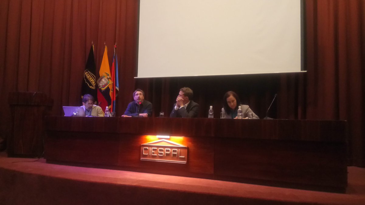 KabilZerouali's tweet photo. #CienciAlerta con Hugo Yépes del @IGecuador, Nury Bermúdez de @PNUDEcuador, Jean-Mathieu Nocquet y @DanglesOlivier del @ird_fr #IRDecv https://t.co/9cV06AqYJJ
