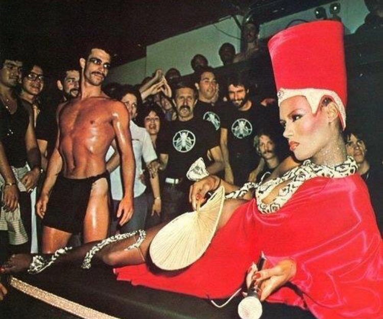 Happy birthday Grace jones! (Studio 54, 1977) 