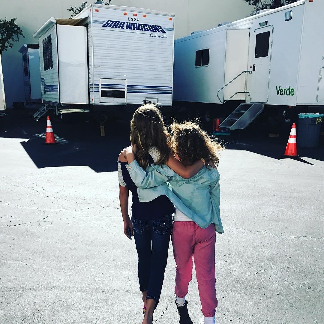 Such a close bond between mama and baby #swagger.  #ShooterTV  #fashionkids  #lexy_kolker_ #ava_kolker_