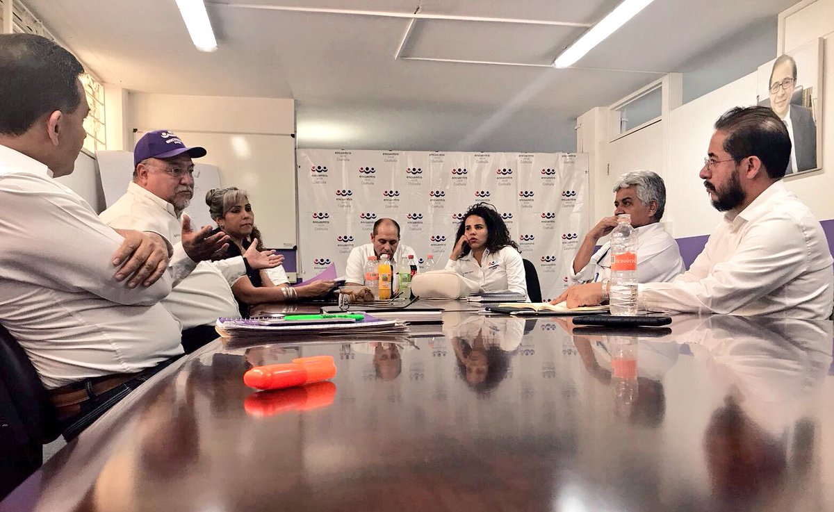 pudgypennguins's tweet photo. Reunión de trabajo con la dirigencia @pes_coahuila que encabeza Ana Lilia, desde nuestras oficinas en Saltillo.

¡Adelante @PESoficialPPN!👍🏼 https://t.co/sE3BYXFkWs