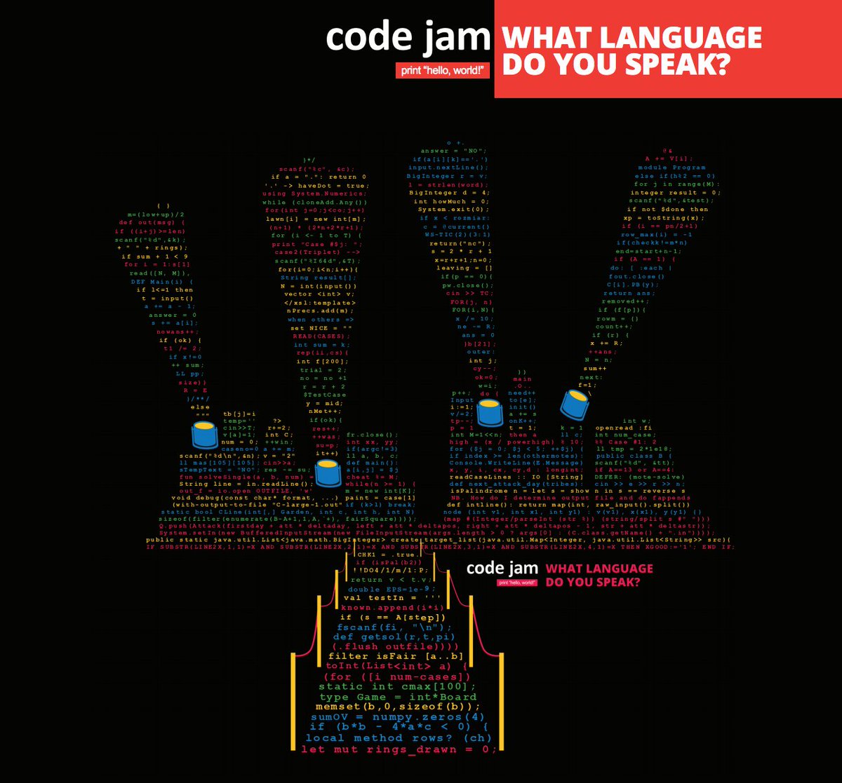 google code jam t shirt