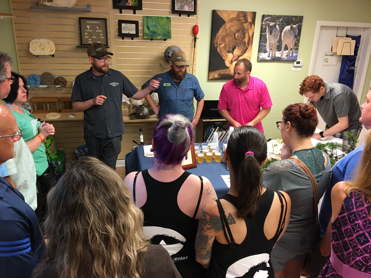 Binturongs rep'd by <a href="/HawRiverAles/">Haw River Farmhouse</a> &amp; <a href="/PatriaFood/">Patria Food</a>! South Asian Saison w/ jackfruit, lemongrass &amp; thai chilis paired w/ jackfruit summer roll.