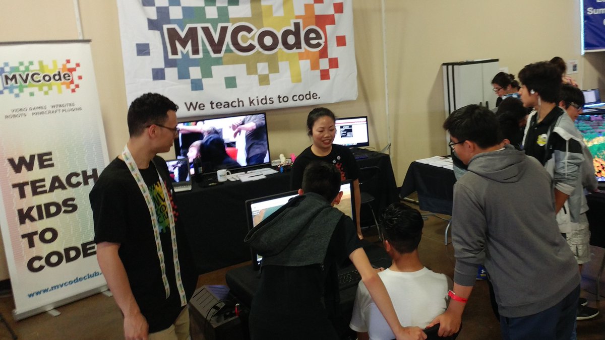 mvcode's tweet image. We’re @makerfaire Bay Area all wknd!  #mvcode members will be demoing recent projects. Come by Sat or Sun - wear #mvcode swag for points!