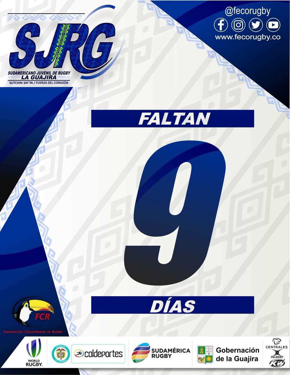 ColombiaRugby's tweet photo. La Guajira vuelve a recibir un Sudamericano #JuvenilB. El 27 de mayo llegarán las delegaciones a Riohacha. https://t.co/srfoTVecZS