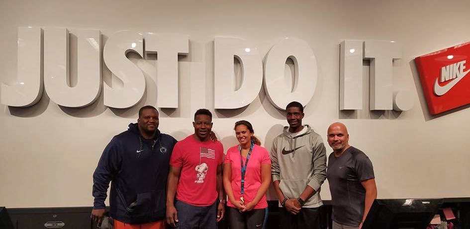 apgsu3's tweet photo. Thanks Nike for the partnership with Adrian Peterson Foundation!! https://t.co/C6SwRT4hPv