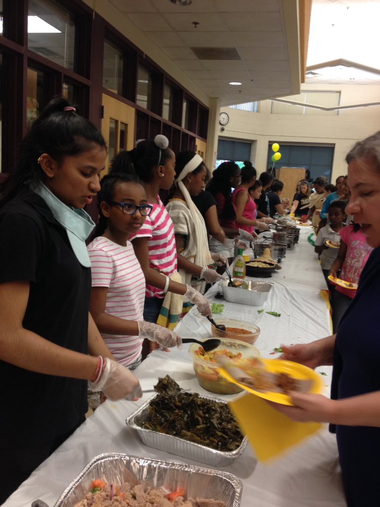 Celebrating Ethiopian food, music, dance and Culture at Ethio Night at TPMS!