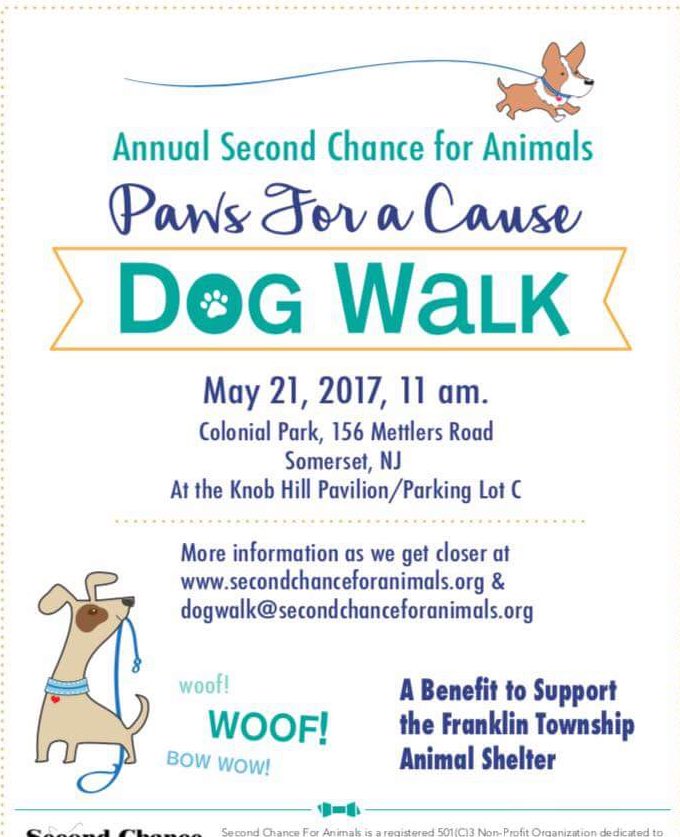 SCFA16's tweet photo. #dog walk #Sunday #may 21st Colonial Park, Somerset NJ 11 - 3!! #cause @eventbrite #fundraiser #pawsforacause #comunityevent #familyfun https://t.co/q8QorALlOv