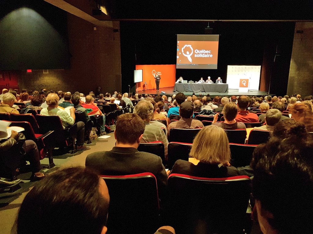 Plus de 700 militants et militantes sont attendus cette fin de semaine pour le grand congrès de Québec solidaire! #polqc