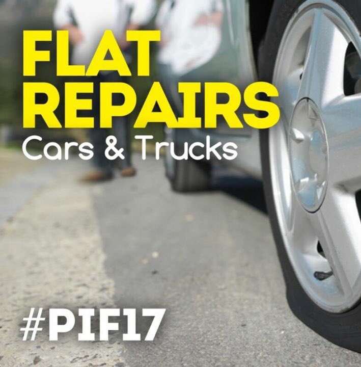 PayItForwardMay's tweet photo. It's PIF Friday! Sunvalley Tire payed it forward this morning. The first 10 customers got flat tire repair free of charge. Thanks for #PIF17 https://t.co/m6o4FERASR