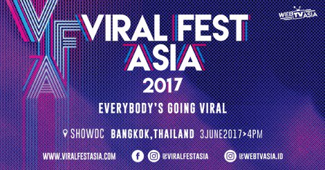 #ViralFestAsia2017 festival musik digital terbesar se-Asia kembali hadir dengan penampilan special dari Korea, RAIN! #EVERYBODYSGOINGVIRAL