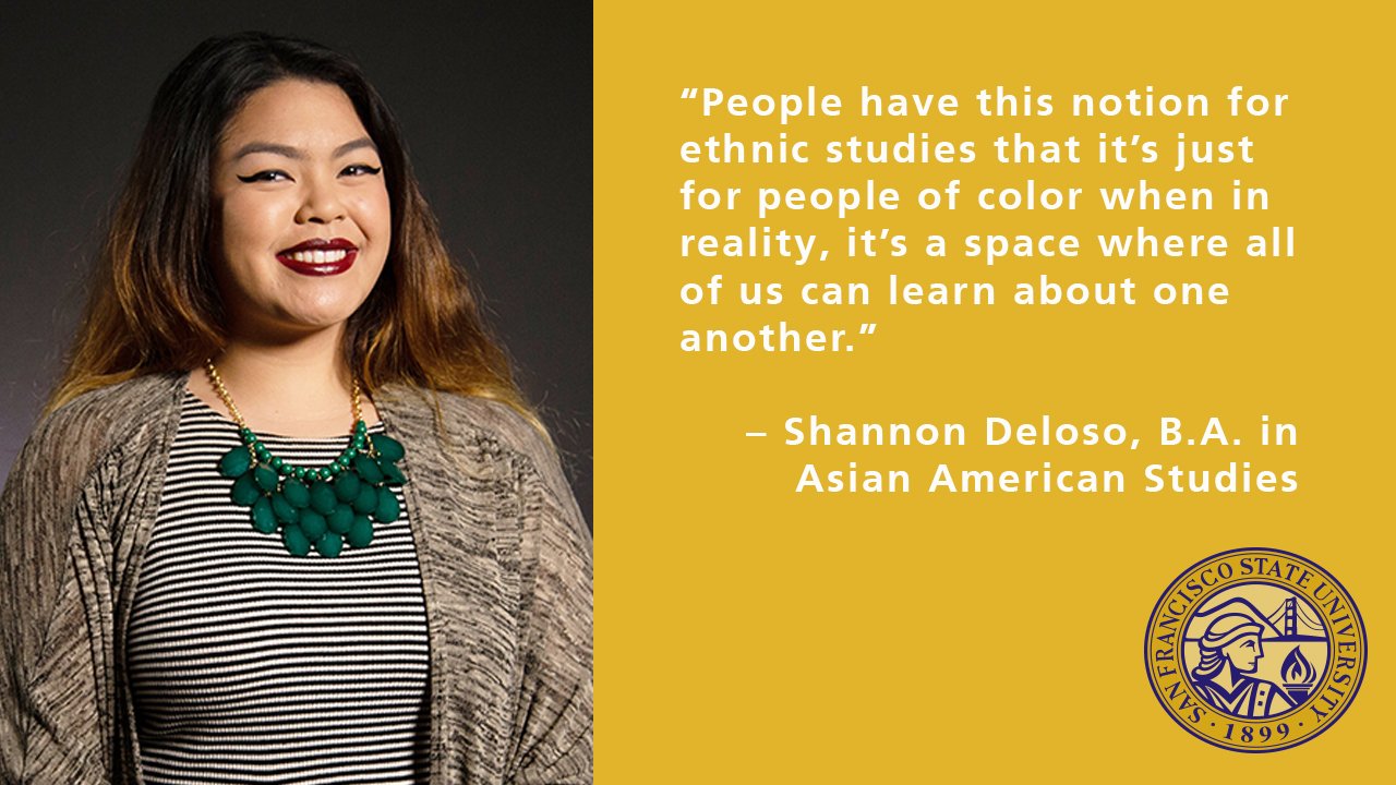 SF State on Twitter: "#SFSU student Shannon Deloso was selected by ...