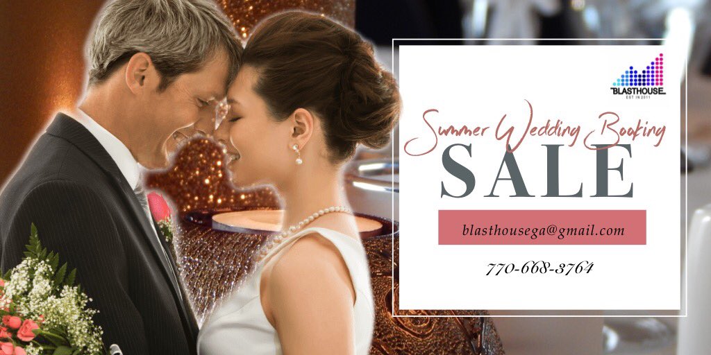 BlastHouseGA's tweet photo. Now booking summer wedding dates! https://t.co/5stDtV4thJ