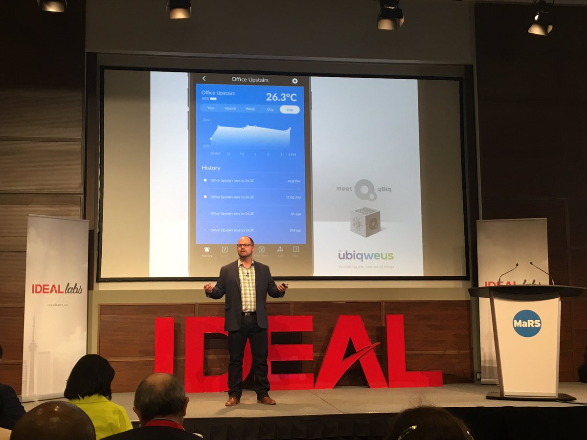 teresa_sing's tweet photo. #LaunchpadDemoDay @idealincubator @ubiqweus #IoT hardware sensors connecting &amp; monitoring https://t.co/hawYAB2hfF