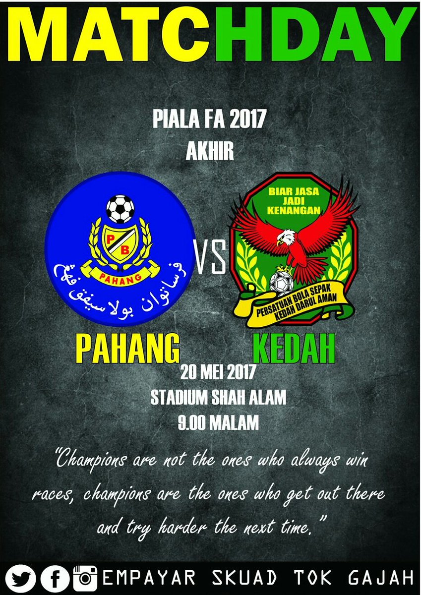 "Mahu jadi juara bukan sekadar perlukan harta, tapi nyawa dan jiwa."