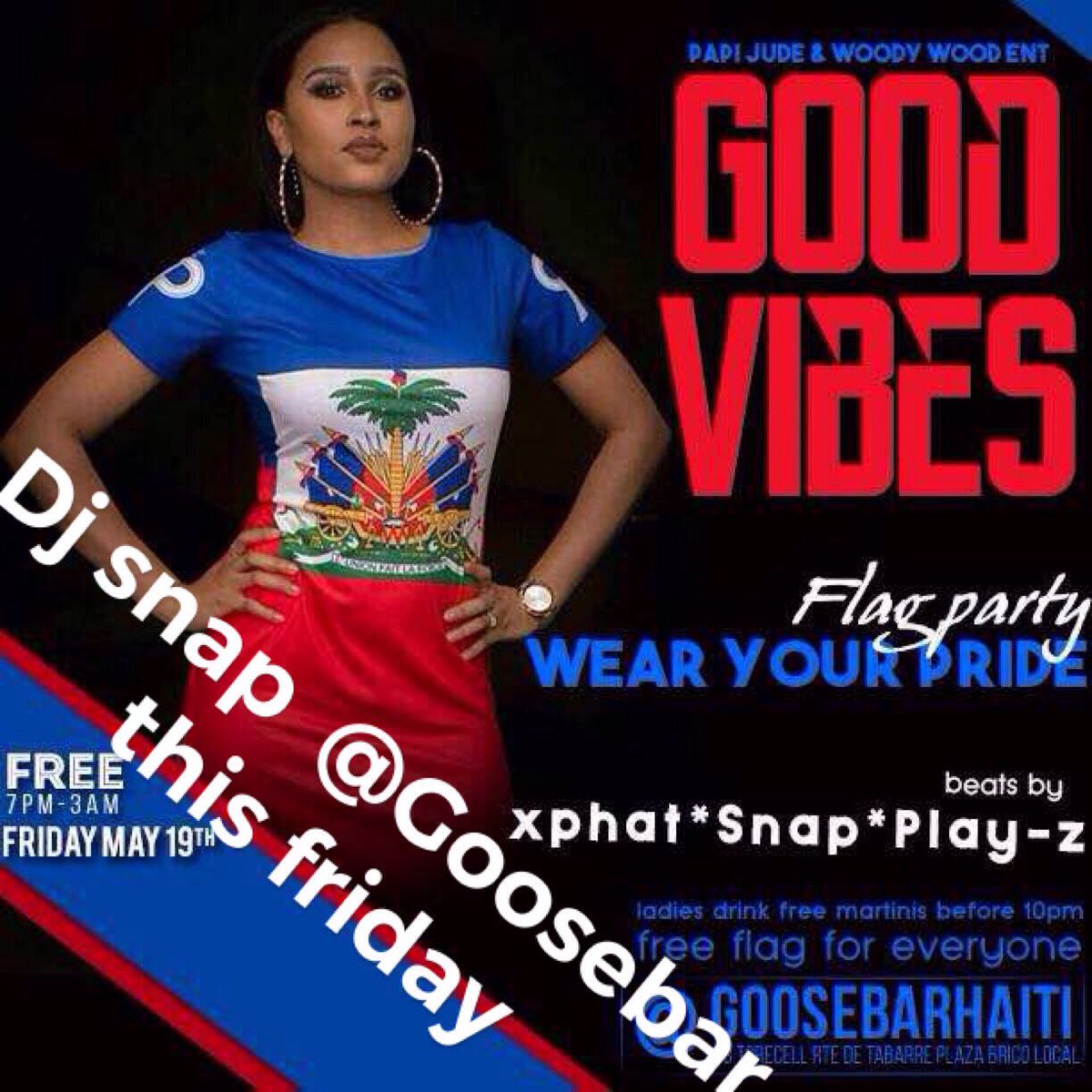 djsnaphaiti's tweet photo. tonight my next stop #motivation #djlife #selapoula #HaitianFlagDay #djsnap #DJBlessing https://t.co/NUuIFt80bh