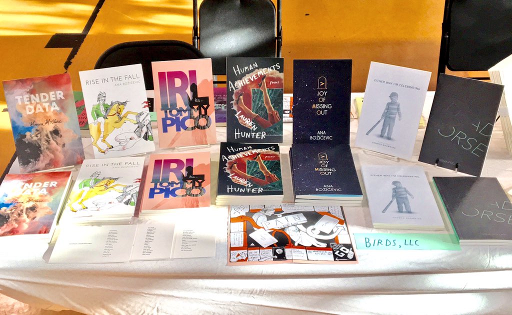 Birds at Brooklyn Art Book Fair <a href="/BHQFU/">BHQF</a> 
facebook.com/events/3703896…