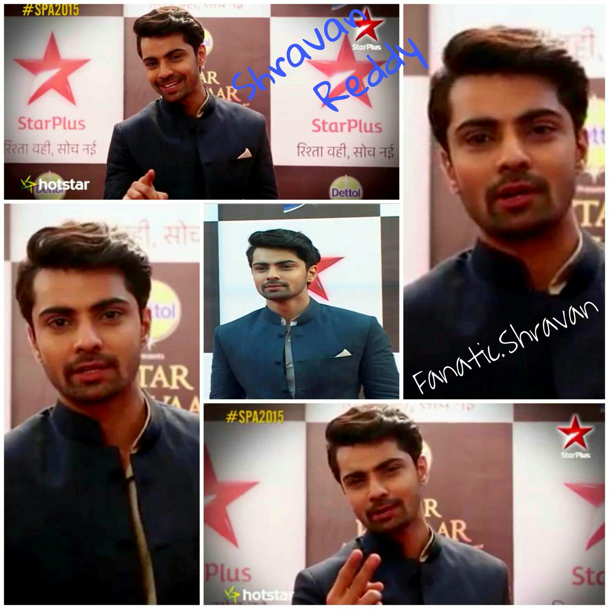 FanaticShravan's tweet photo. Happy weekend Shravanians 😊😉✨💞
The most Handsome 😍😄 #ShravanReddy #throwback #SPA2015 #starplus @shravanteddy7 https://t.co/8cnO7UdRCu