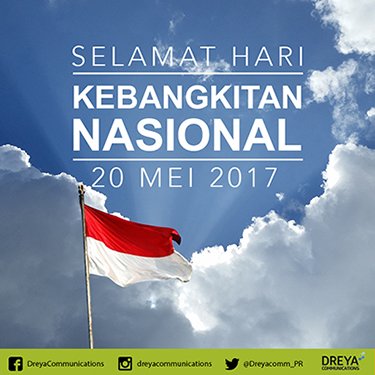 Komunika_ID's tweet photo. Ayo bangkit dan bangun tuk Indonesia tercinta! Selamat Hari Kebangkitan Nasional #HarKitNas #IndonesiaRaya #Bangkit #Bersatu https://t.co/a9Du07WFbE
