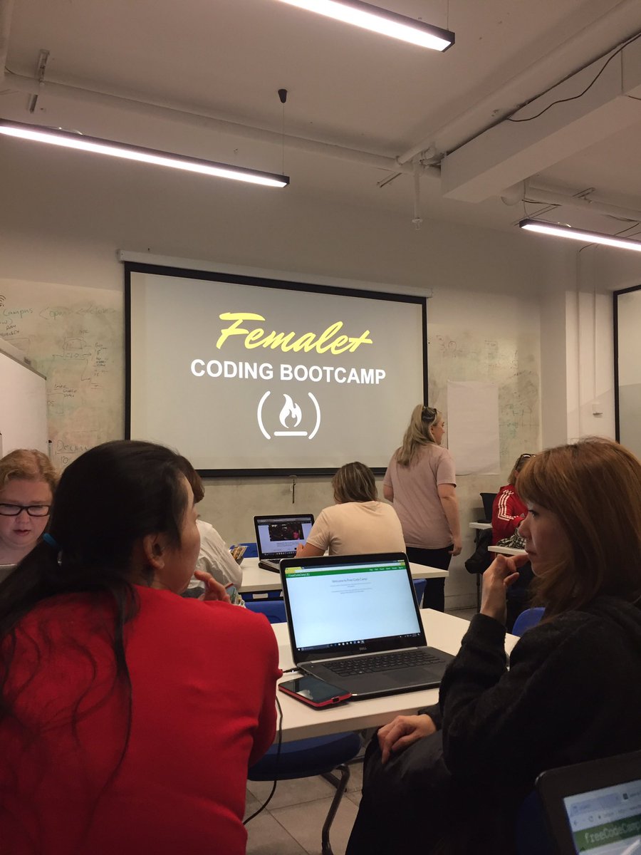 CrystalKacowicz's tweet photo. Feel blessed to have amazing resources available to us! Thank you! #femaleplus #codecamp @freeCodeCamp #melbourne #collectivecampus #meetup https://t.co/VcXmn9HHyE