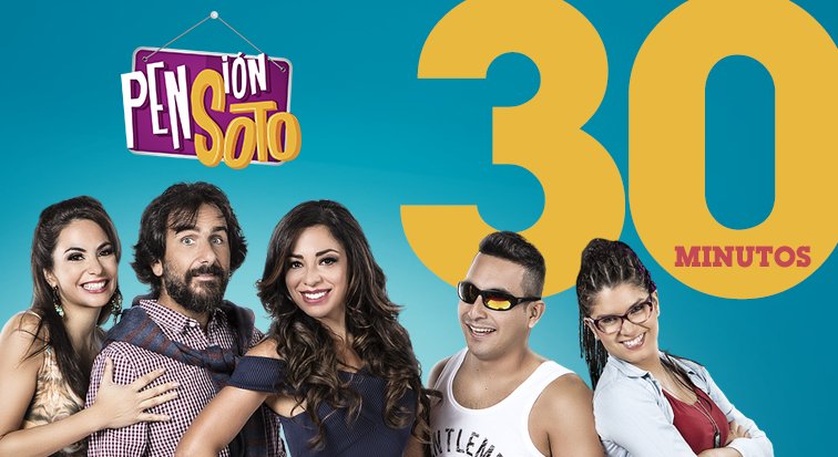 Latina_pe's tweet photo. Solo 30 minutos más para el gran estreno de la súper producción nacional #PensiónSoto https://t.co/BToYDQKiYh