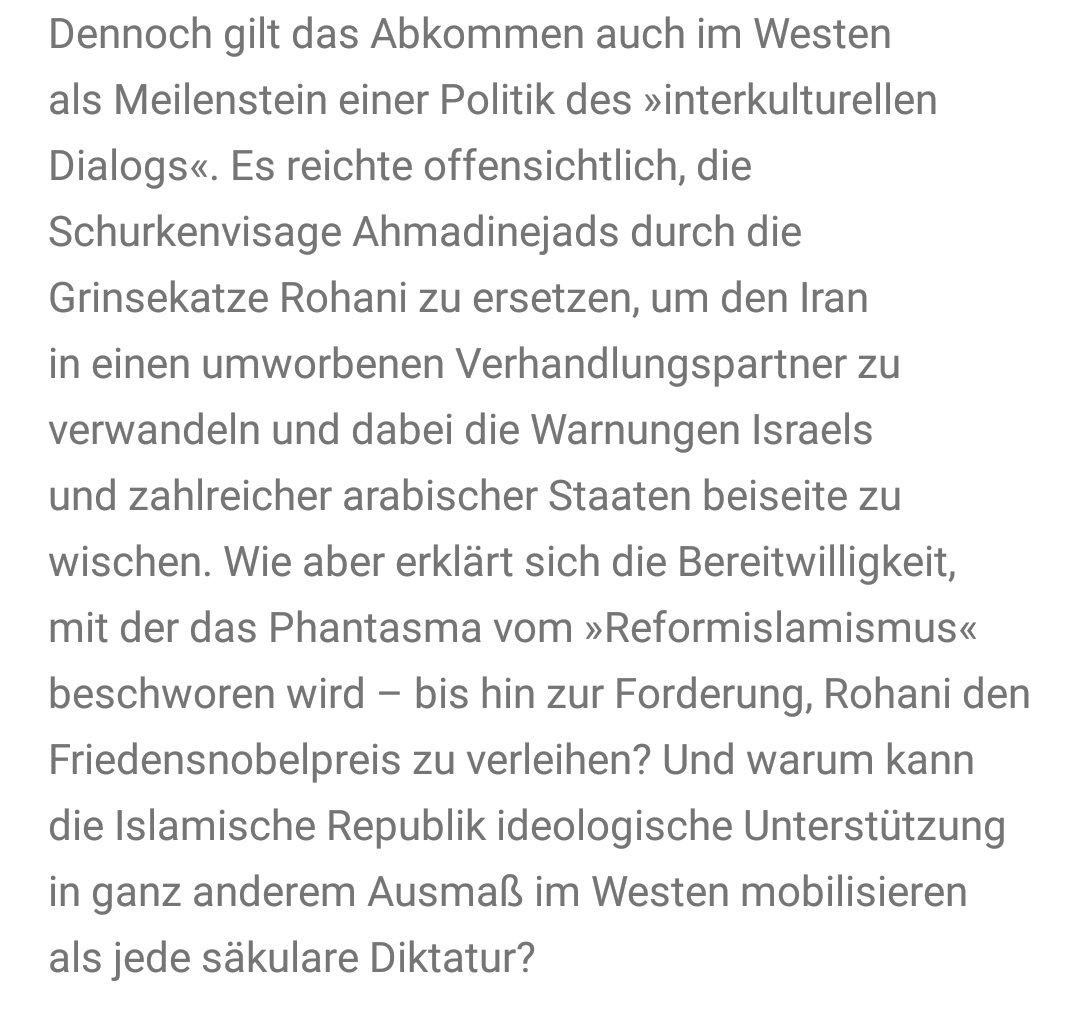 MaditaMedusa's tweet photo. Wo ich grad überall vom "moderaten Reformer" #Rohani lese, hier #Grigat zu dessen Politik geg Israel, Opposition,...
https://t.co/mUm1TuhVMW https://t.co/7do5Rple62