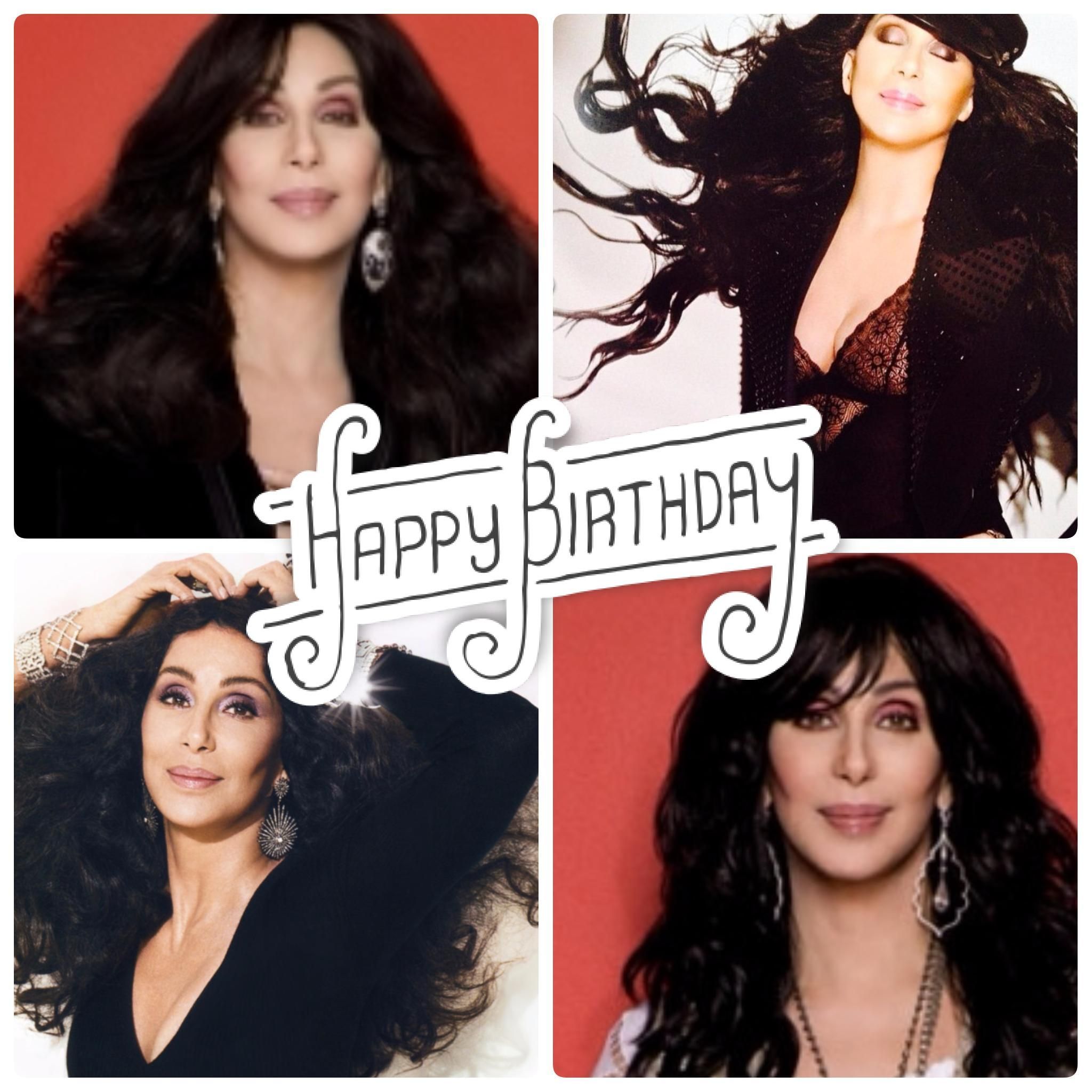 Happy Birthday to the legendary, Cher. 
Help us wish her the very best today :) 