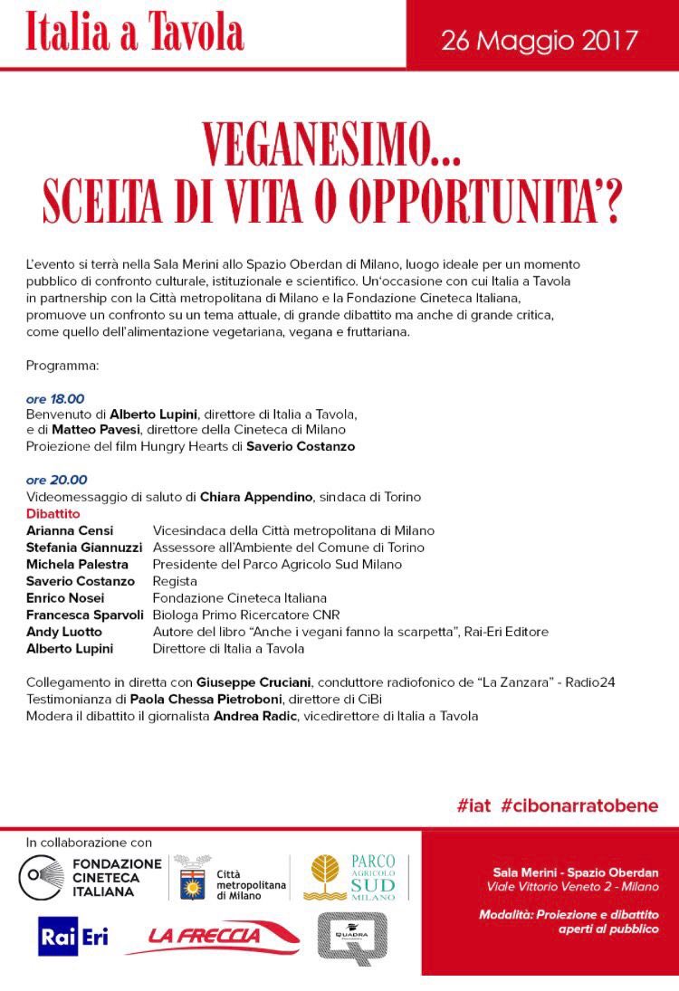 Andrea_Radic's tweet image. Il 26 maggio #cibonarratobene vi aspettiamo in tanti