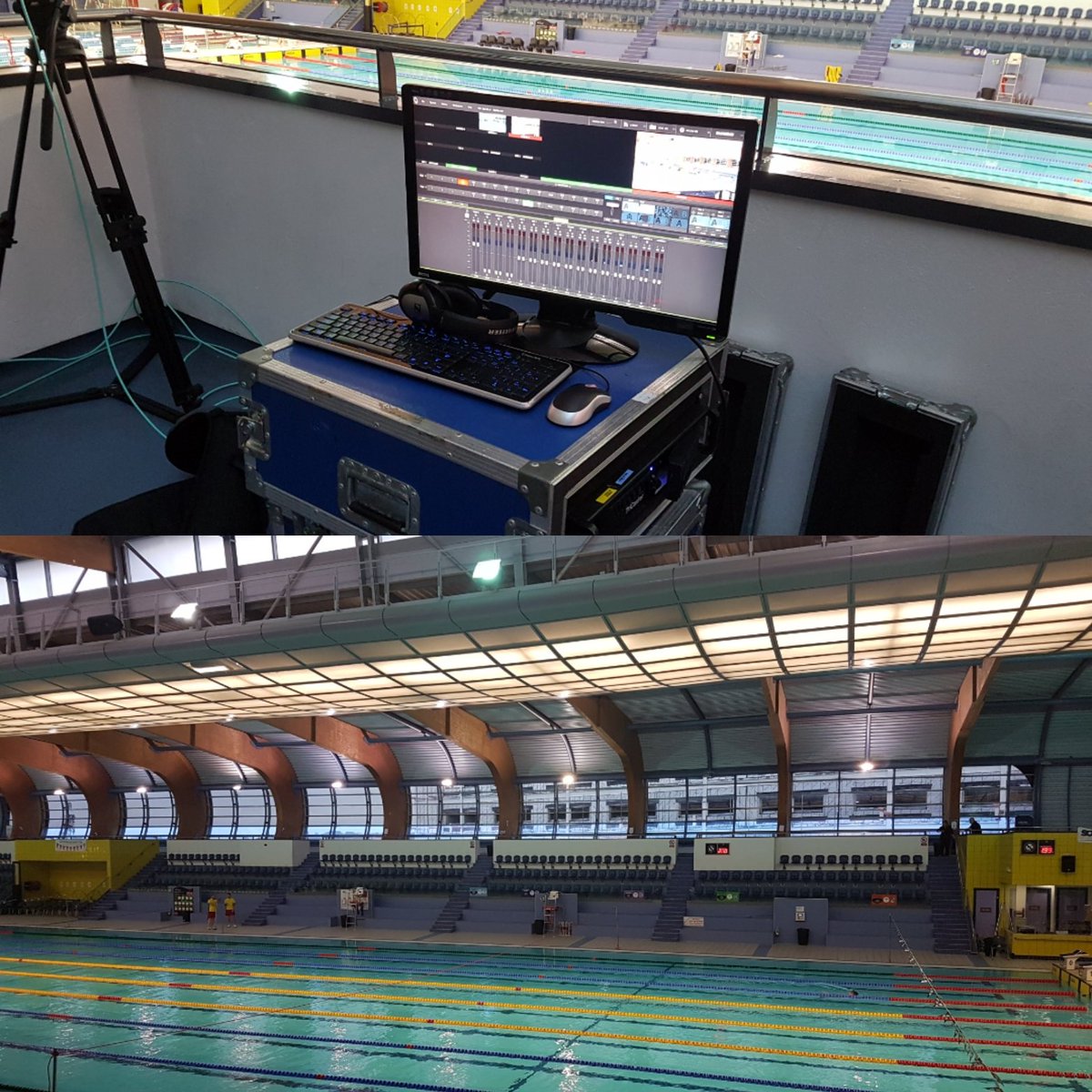 asanortheast's tweet photo. #NEAGC17 #NEYSC17 #livestream preparations are underway @eaSundAquatic @SummitSport ππ₯πΊ @GraemeBradley https://t.co/xt7If9Px74