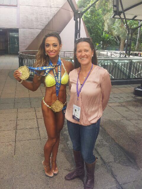 RANutrition's tweet photo. Two worlds collide! Body sculpting competition next door to #MINDD!! https://t.co/S8JVmjMPQy
