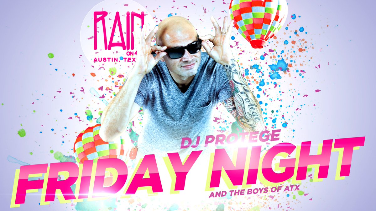 gaytxnights's tweet photo. FRIDAY NIGHT ft. @Dj_Protege 🎧 // 10P / @Rainon4thATX / @BoysofATX Dawson &amp; Ben &amp; #afterhours 🕐 / 21+, no cover /  https://t.co/ngxA2tRBvy https://t.co/RU6qqyfp2M