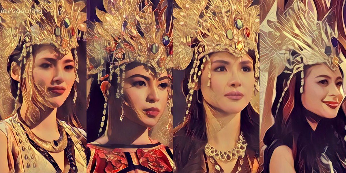 OFCTeamEncaS2's tweet photo. All Queens in their Own Time.

Resilience. @kylienicolep 
Self-Exploration. @glaizaredux 
Defense. @sanya_lopez 
Peace. @_gabbigarcia 

�� https://t.co/i70bUcVNGc