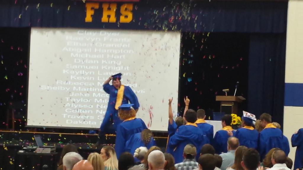 tiffanyrae_gray's tweet photo. Never a dull moment with my nephew, Koby! #FHSclassof2017 https://t.co/7k4bNhdb6Z