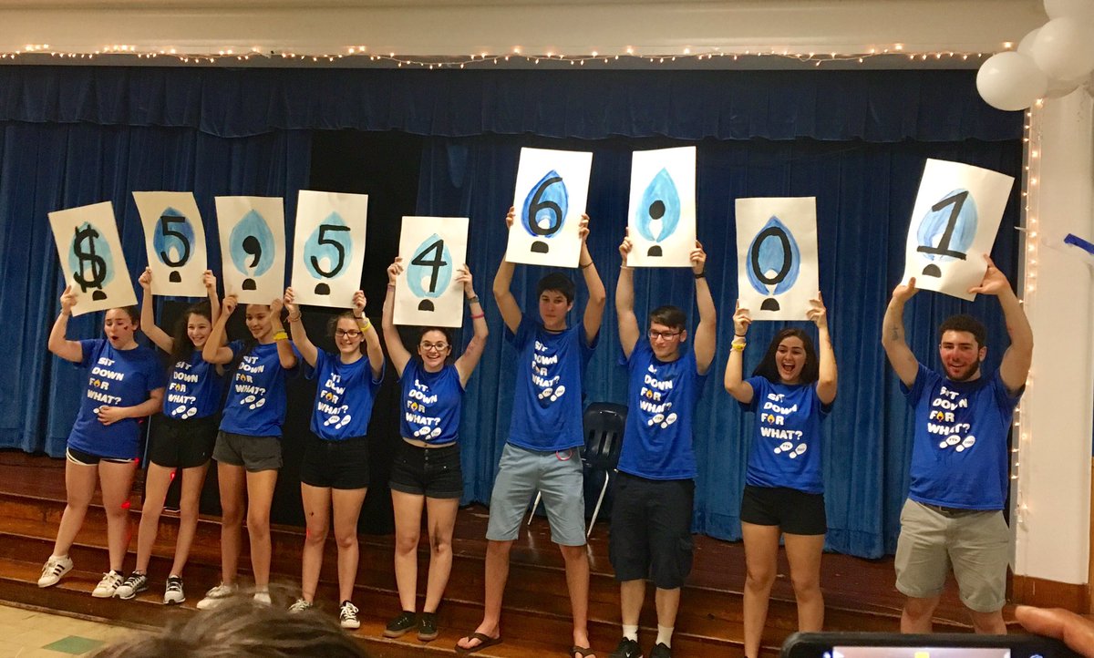 Congratulations to the <a href="/WestfieldNJK12/">WestfieldNJSchools</a> Community Service Club for raising $5,546.01 tonight for <a href="/ChildrensSpecNJ/">@ChildrensSpecNJ</a> in Mountainside. #FTK