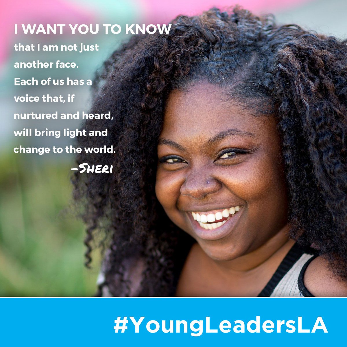 KidAlliance's tweet photo. Shari is an inspiring woman who is doing great things. #YoungLeadersLA #FosterCareMonth #FosterLA #FosterCareAwareness https://t.co/sIHXXWGOWV