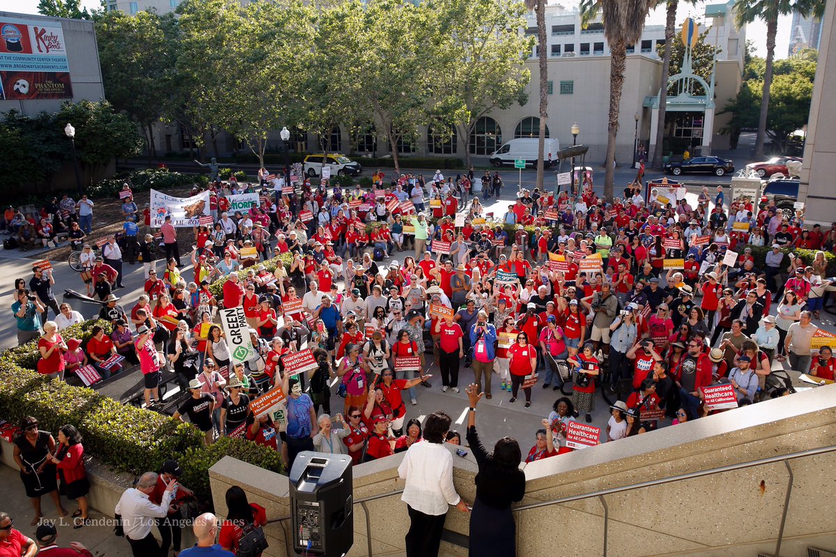 Rallies, Fbombs and a raucous start to the California Democratic Party