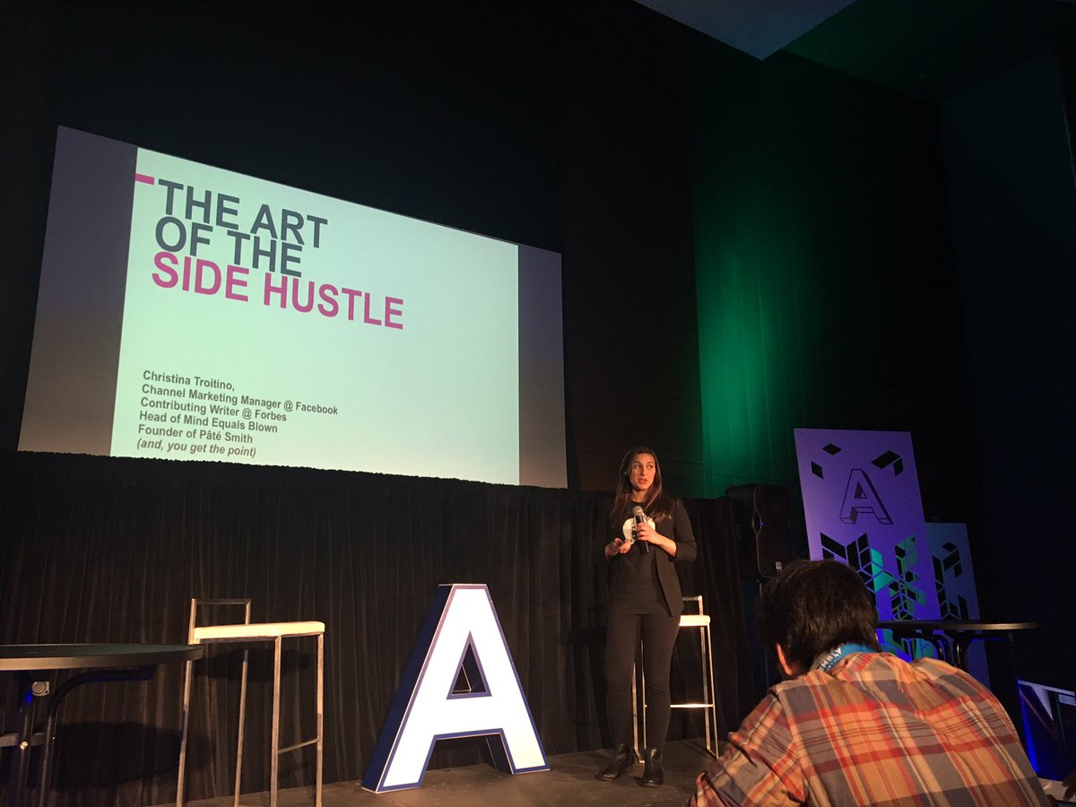 KateMcCrery's tweet image. "If you make money or not, when you try to better yourself, youll always come out with a positive ROI." @ChristinaTinNYC at @assemblyreqla