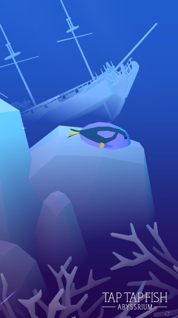 forgetaboutiime's tweet photo. My Blue Tang:) 
#taptapfish
Download: https://t.co/HRnxTDHdtA https://t.co/AylSJCuVul