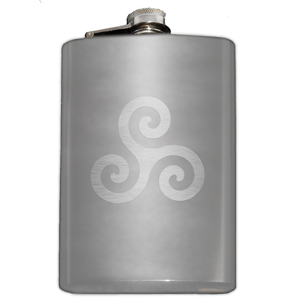 DomPlatypus's tweet photo. 8oz SPIRAL TRISKELE Engraved Hip Flask, Several Colors https://t.co/YP0kjasi92 #etsy #flasks #flaskmob #celtic #triskele #teenwolf #drinking https://t.co/cdkqyP3BGy
