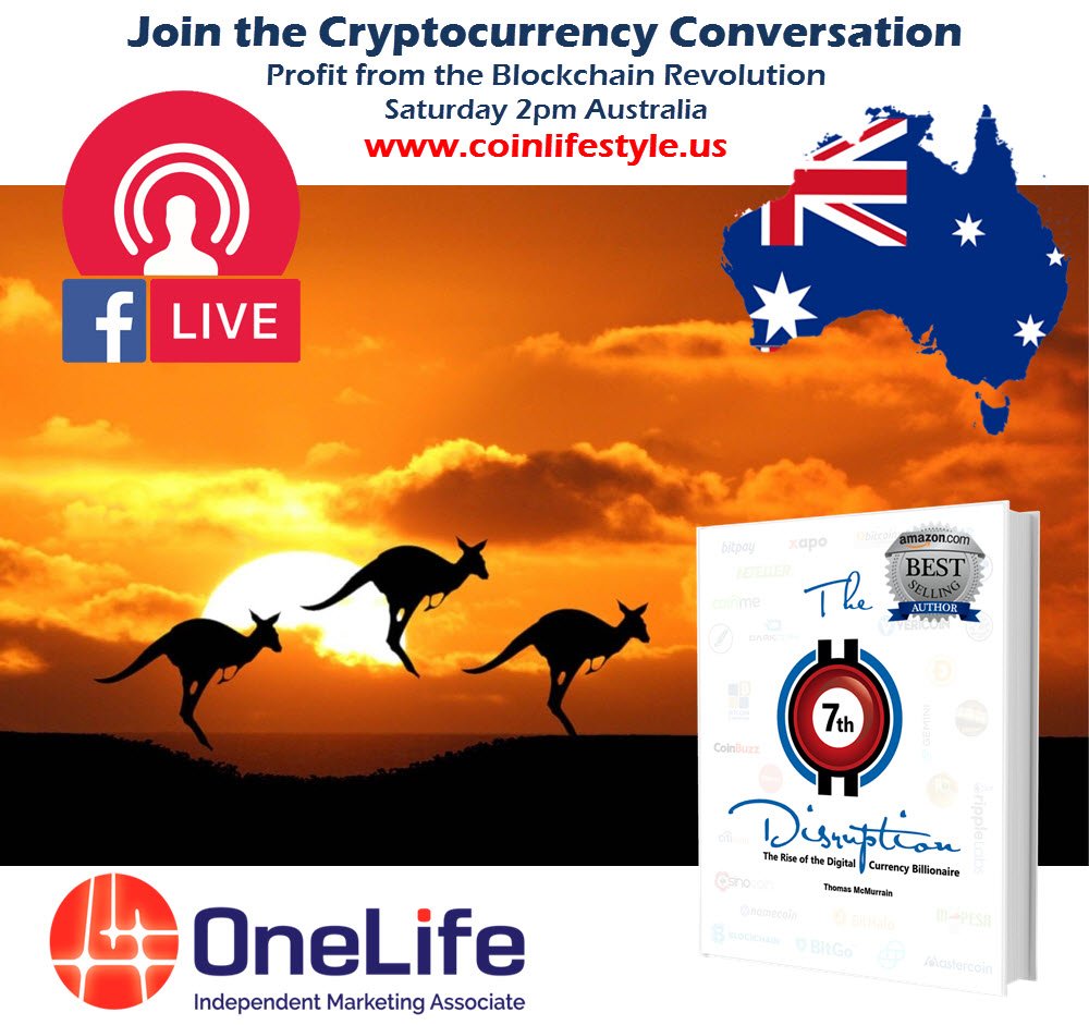 7thdisruption's tweet photo. Hop on the Bullet Train of Cryptocurrency - We are going global and living - Go down under with us and get rich! 14:00 Sydney https://t.co/TrguIY9dlO