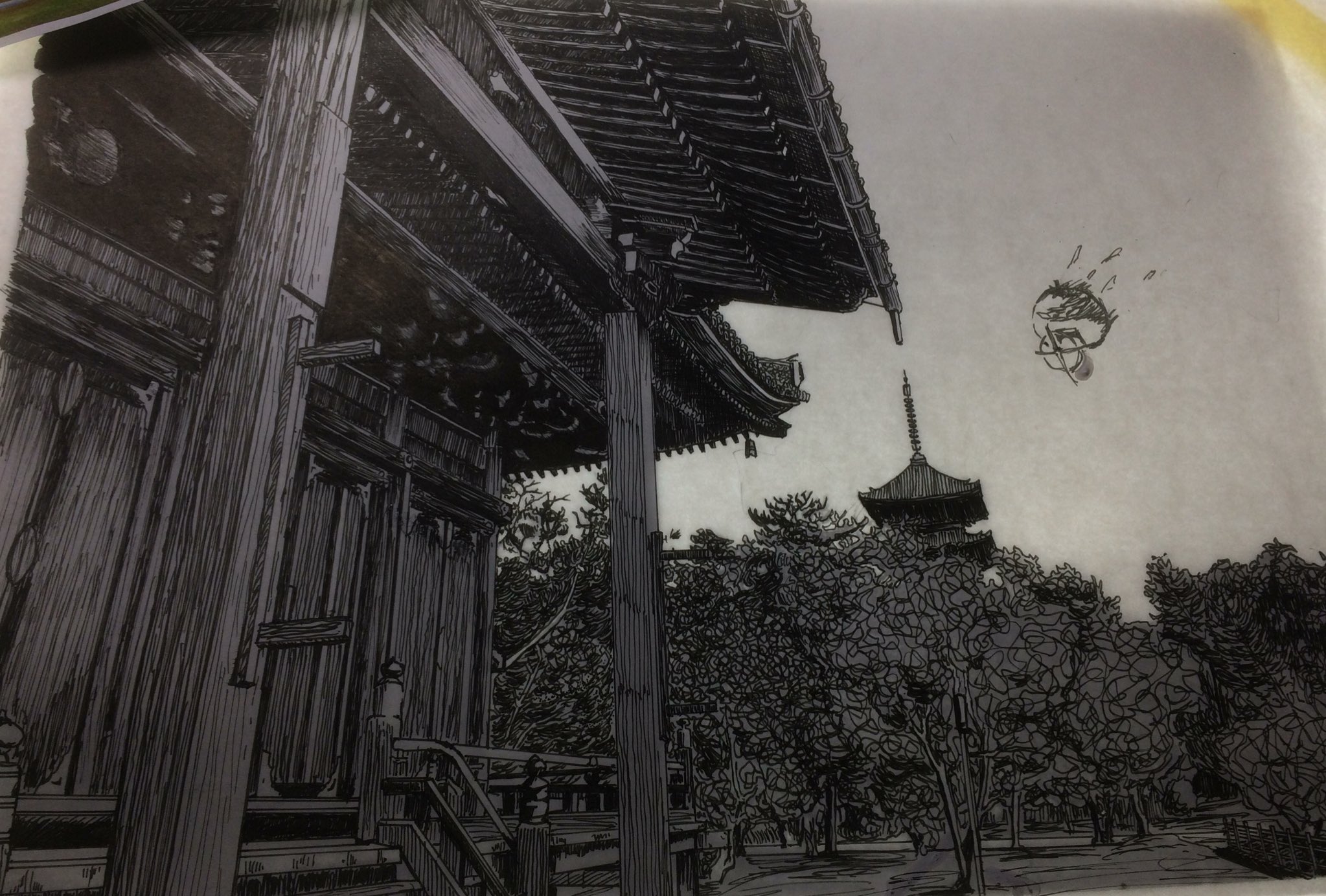 オカトマト 背景をちょっと練習してみて思ったのは やっぱりよつばと の背景はすごい ってこと 重厚感とか質感とか明度とか桁違いっすわ T Co Fcjmqqfj7i Twitter