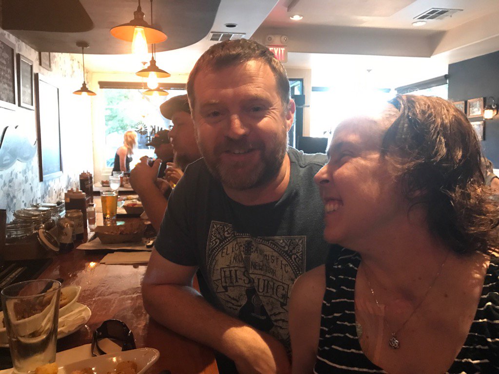 tarabelle's tweet photo. This is what happens when you ask random bar patrons to take your photo. #anniversary #sweetsixteen https://t.co/w9Yny1m89Q