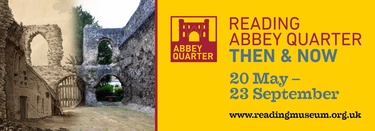 RdgAbbey's tweet photo. Today's the day! #AbbeyThenAndNow opens @readingmuseum today 10am! See the changing face of the Abbey Quarter through artworks and objects. https://t.co/Tgjui5ry0f