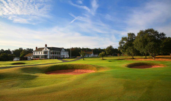 GGS_HSBC's tweet photo. Having been spoilt at #LindrickGC the boys at the bank move onto the ever impressive @nottsgolfclub - A Feature Rich #GolfingDelight ⛳️⛳️⛳️ https://t.co/pjSsz8qMBm