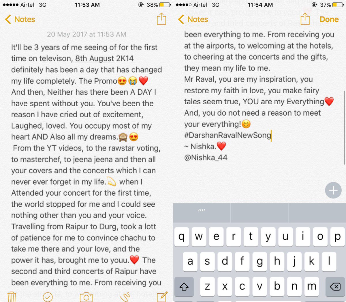 nishka_44's tweet photo. @DarshanRavalDZ 
#DarshanRavalNewSong 
#ForLifeAndBeyond.💕 pleaseee see thiss🙏🏻🙏🏻🙏🏻🙏🏻🙏🏻 https://t.co/UzTyTsvisv