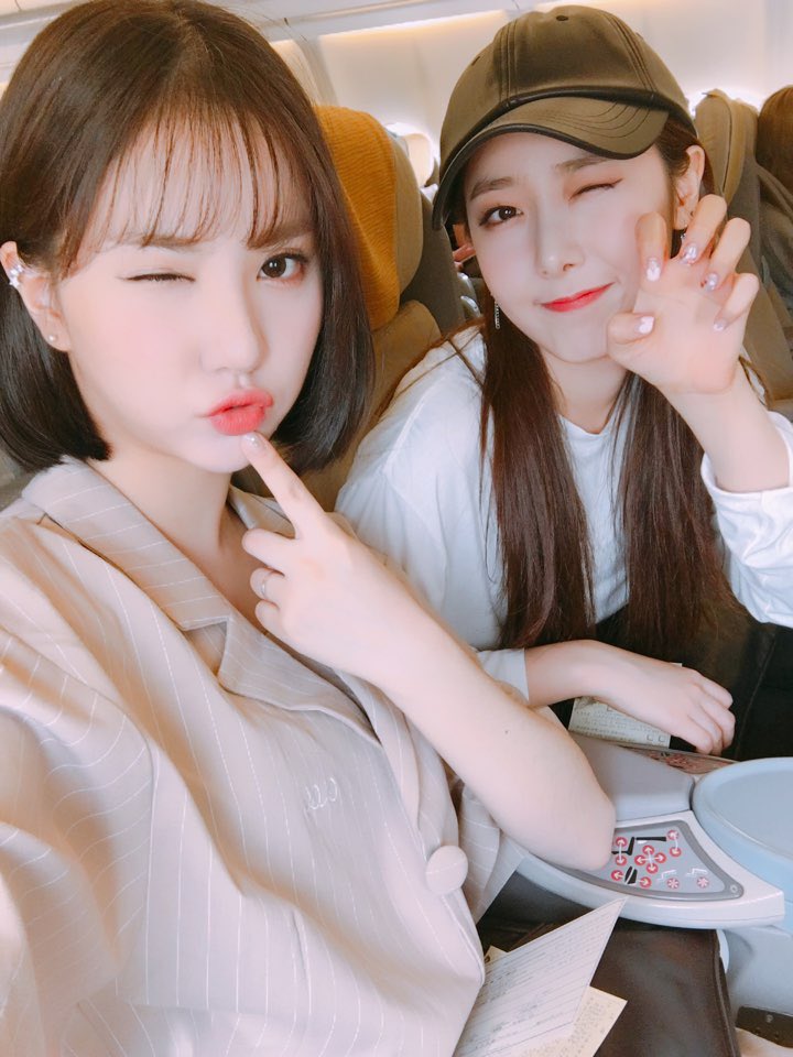 GFRDofficial's tweet photo. #여자친구 #GFRIEND #은하 #신비 #은비라인 #은비즈 조심히 다녀올게요👋🏻💕 https://t.co/YTGxTj075p