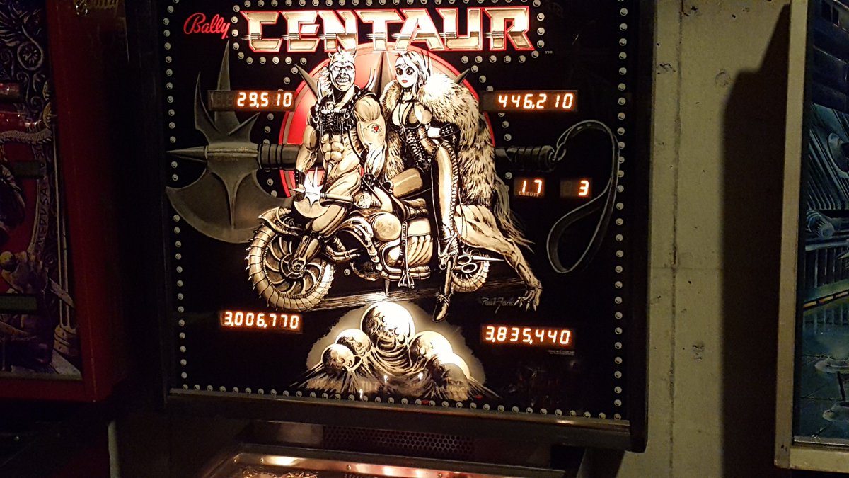 alexbertant's tweet photo. It was close. 3 million did not hold up well. I was player 3. #pinball #centaur #gamersunite https://t.co/Bvpig6g4Zv