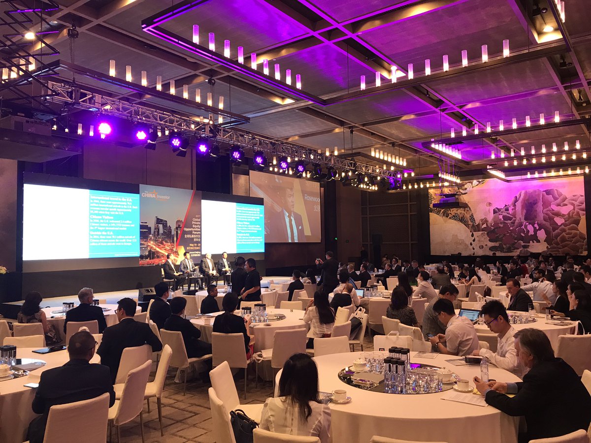 We are live! The 2017 Beijing Private Equity Opportunities Forum is Underway! #privateequity #international #investments <a href="/tcimagazine/">Uglobal Investment</a>